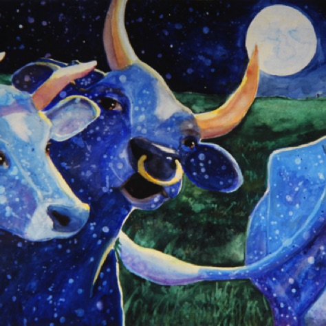 Blue Moo
22x30
PUBLISHED - The Artist's Magazine
SOLD - Collector in California